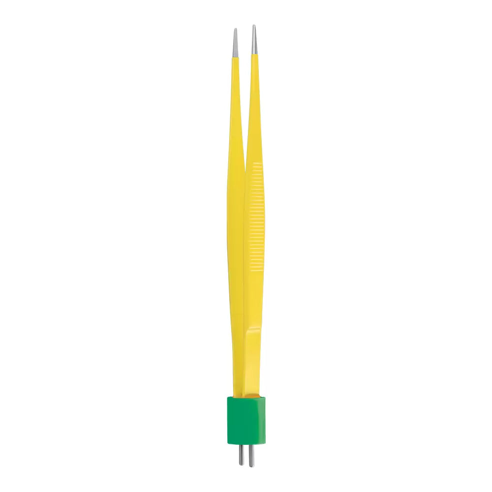 Bipolar Forceps Semkin Straight Single Use (Non-Stick)