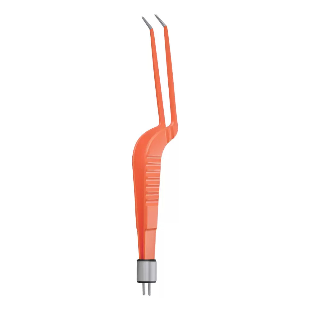 Bipolar Forceps Bayonet Angled Down (Ultra Non-Stick)