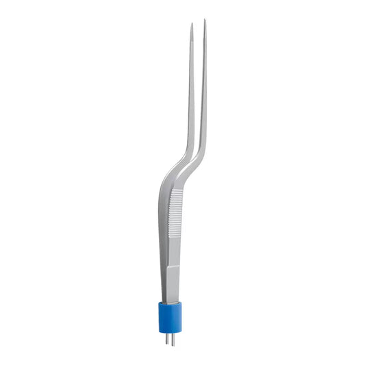 Bipolar Forceps Jansen Bayonet Single Use (Non-Insulated)